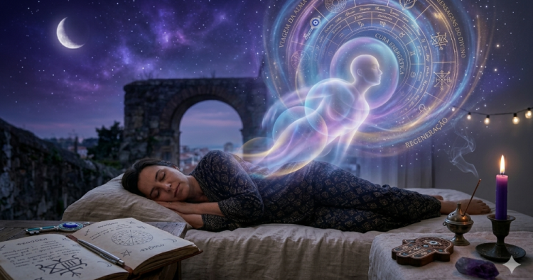 O Sono na Perspetiva Esot&eacute;rica: Um Portal para a Regenera&ccedil;&atilde;o da Alma ✨