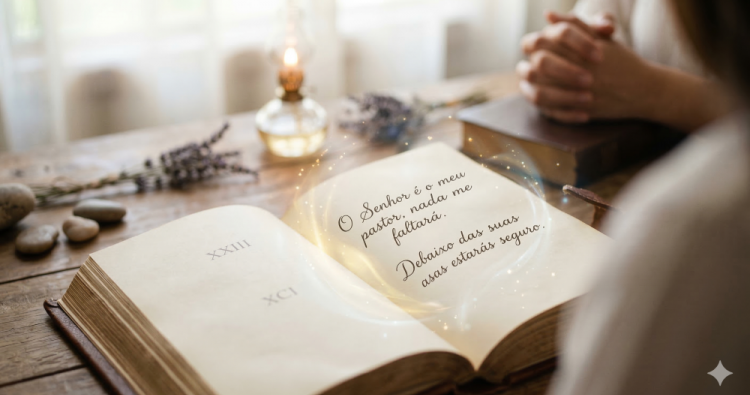 ✨ A For&ccedil;a dos Salmos 91 e 23: Por que &eacute; que nos fazem sentir t&atilde;o seguros?