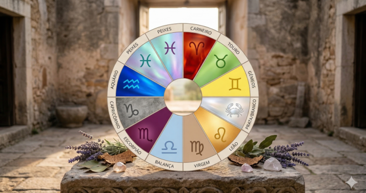 A Cor de Cada Signo: Descubra a sua Vibra&ccedil;&atilde;o e Poder Energ&eacute;tico